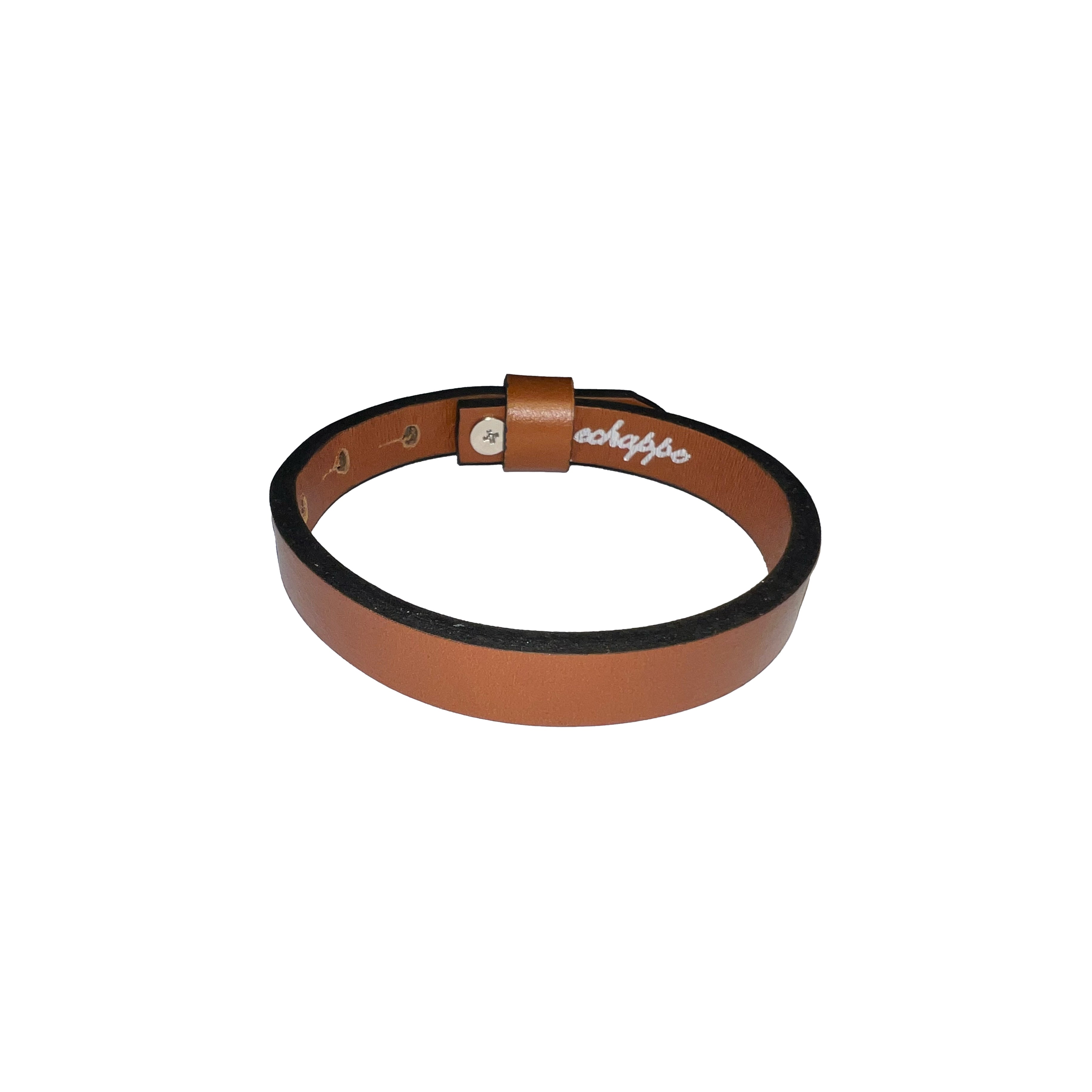 Unisex Slim Leather Band - Bracelet