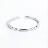 I Carry It In My Heart Marque Cuff