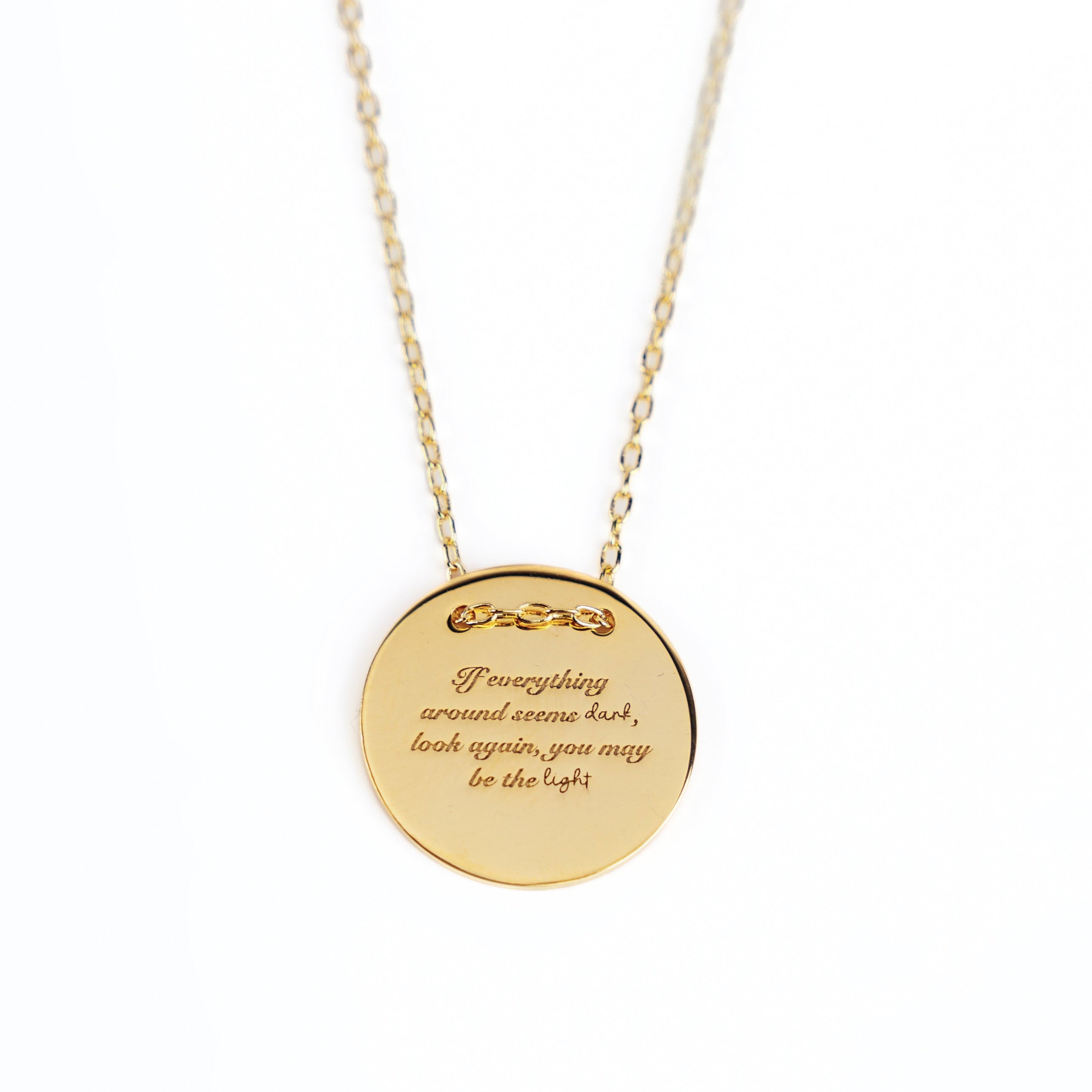 Light Inside Lune Necklace
