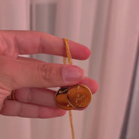 Family Safe Keep Lune Necklace