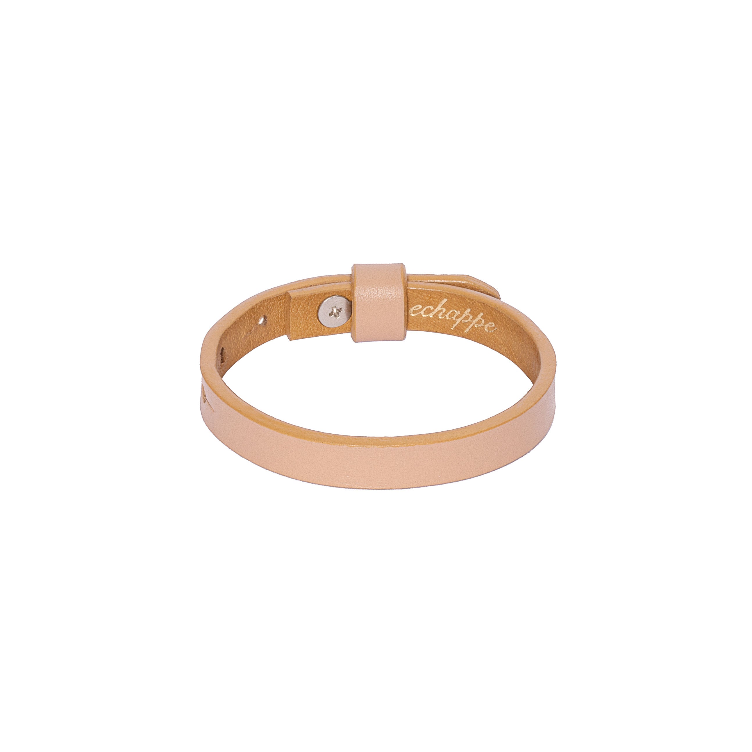 Unisex Slim Leather Band - Bracelet