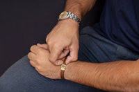 Unisex Slim Leather Band - Bracelet