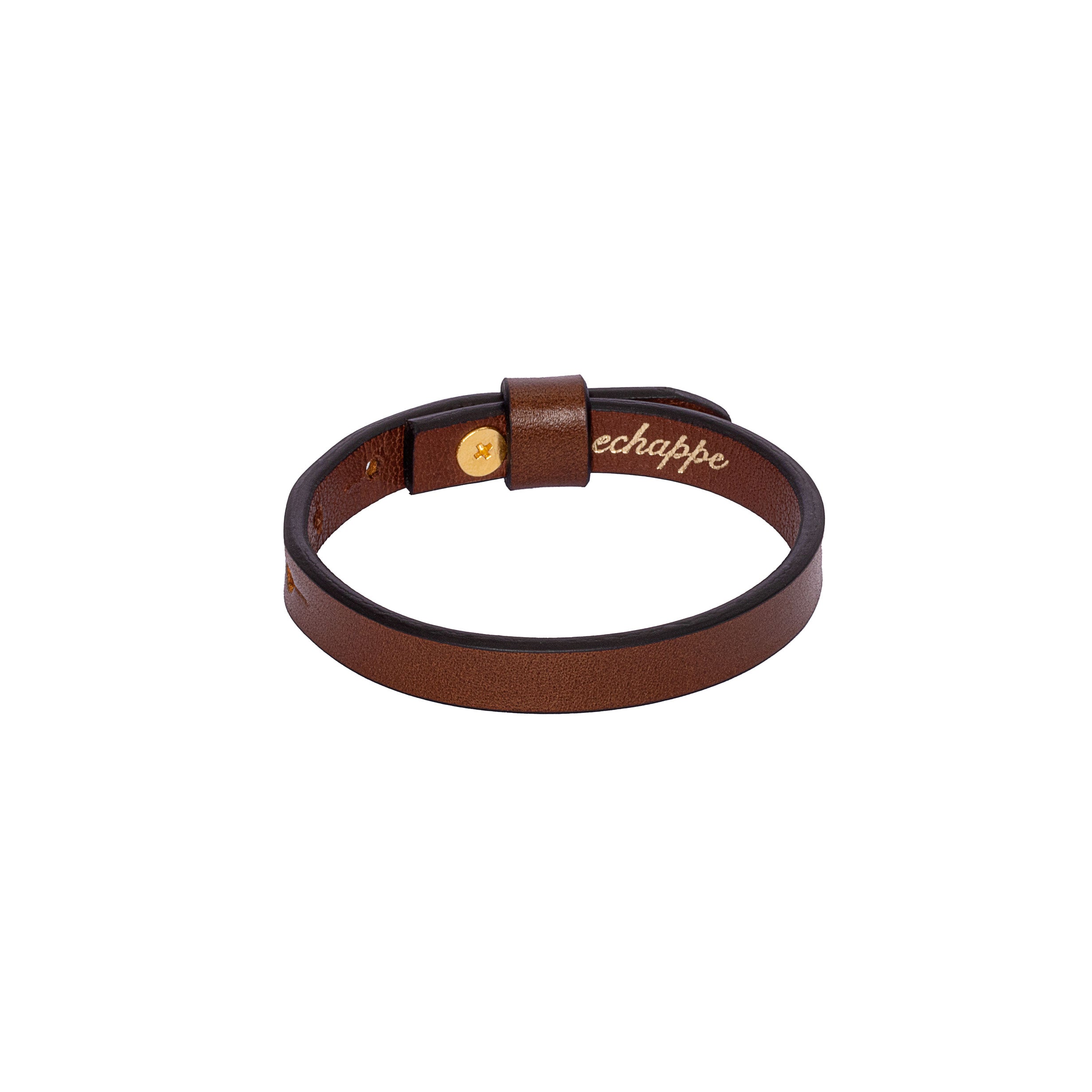 Unisex Slim Leather Band - Bracelet