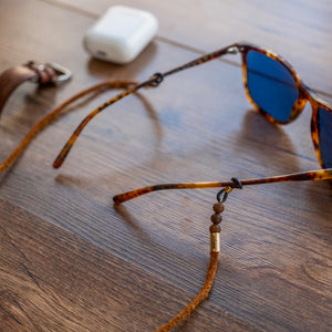 Cedarwood glasses strap