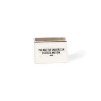 You are the universe in ecstatic motion - RUMI - tile