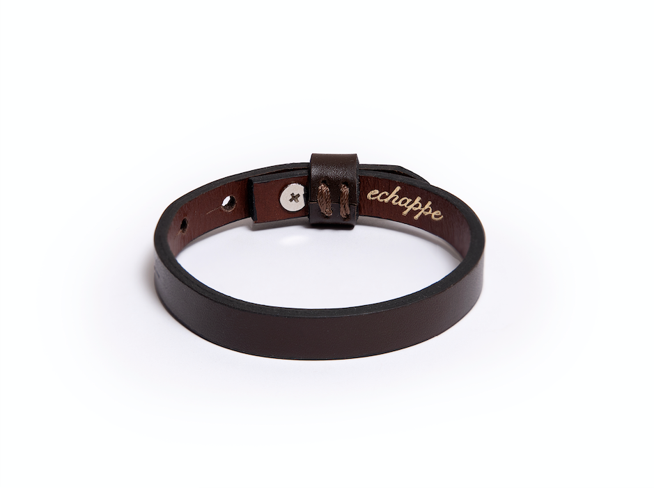 Unisex Slim Leather Band - Bracelet